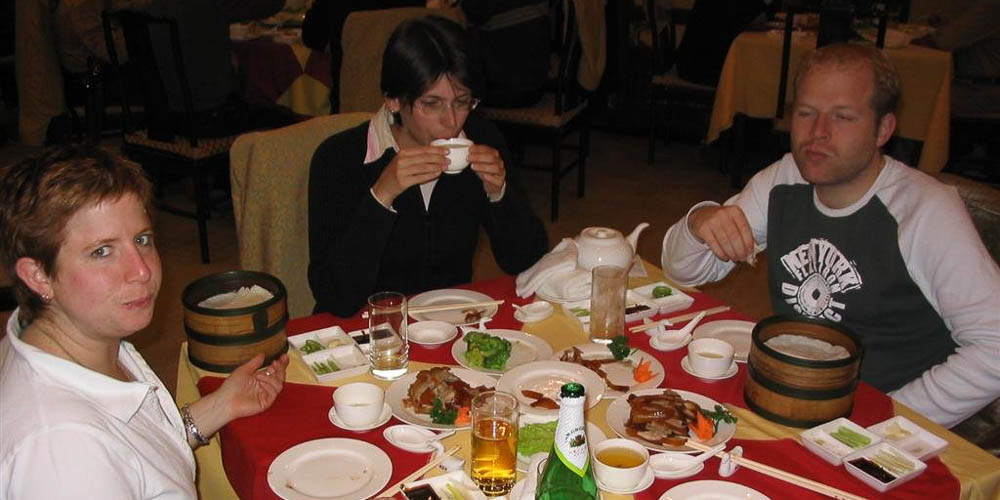 Het Peking Eend restaurant kunnen we niet overslaan