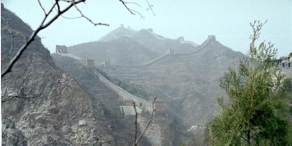 We hebben een wandeling van 10km gemaakt over de Chinese Muur