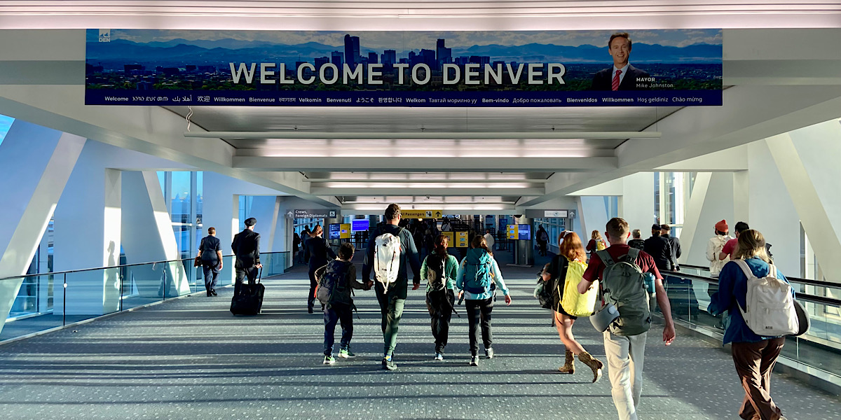 Welcome to Denver, the Mile High city