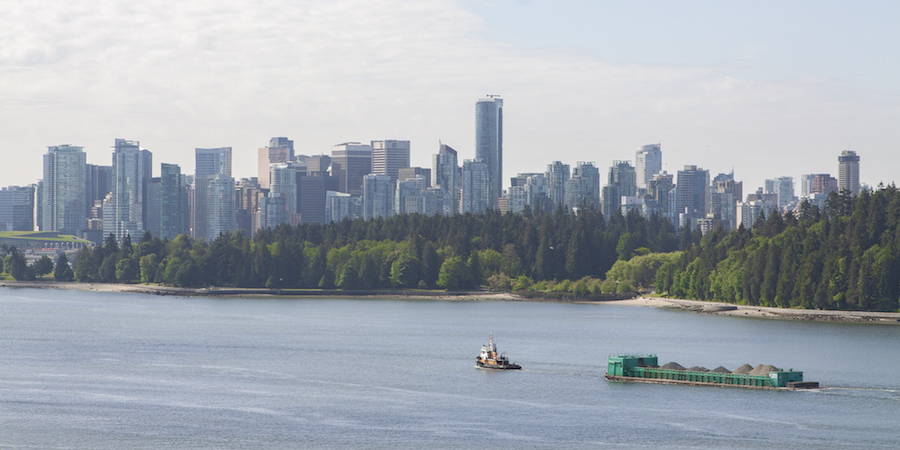 De Skyline van Vancouver
