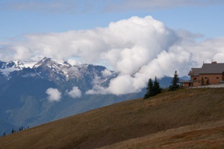 Het gebergte van Mt. Olympic National Park