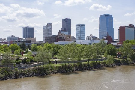 Little Rock heeft een kleine skyline