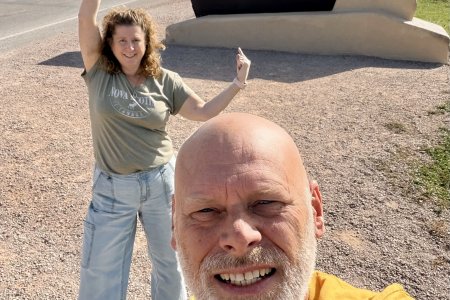 Aangekomen in Badlands National Park, South Dakota