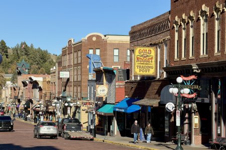 Main Street van het plaatsje Deadwood