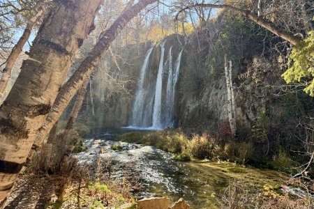 Spearfish Falls, op een prachtig plekje