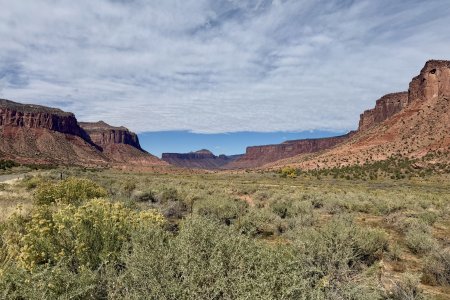 De uitgestrektheid van Unaweep Canyon is niet te beschrijven