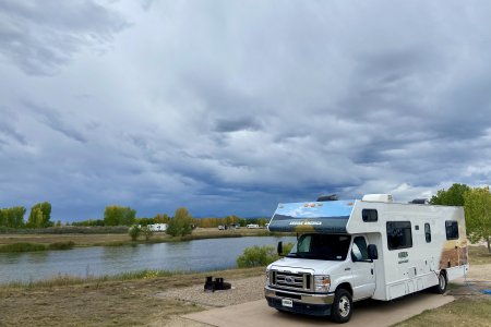 St. Vrain State Park, de eerste campground