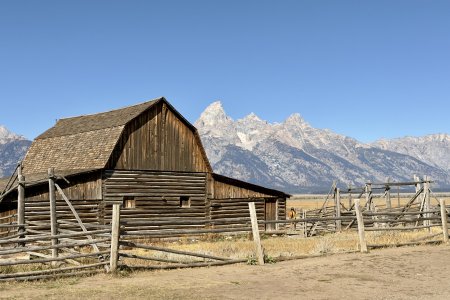 Mormon Row, dit is een populair plekje