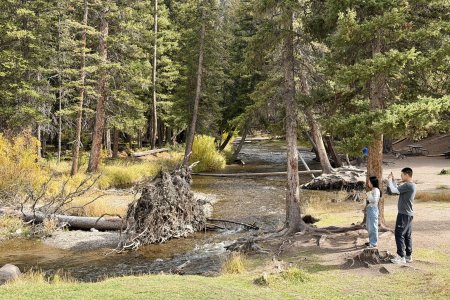 Zomaar een mooi plekje in Yellowstone