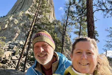 Een ussie met Devils Tower