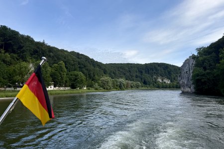 Met de boot door de Weltenburger Enge