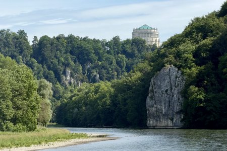 De Befreiungshalle boven de Donau