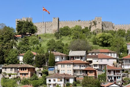 Ohrid was ooit de hoofdstad van Bulgarije, dit fort stamt uit die tijd