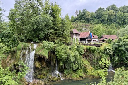 Waterval in Rastoke