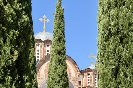 Het Hercegovačka Gračanica klooster is van deze eeuw