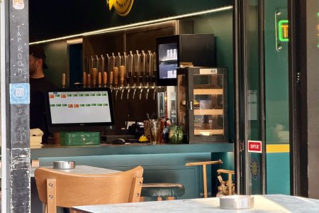 Een craft beer barretje in de wijk Blloku