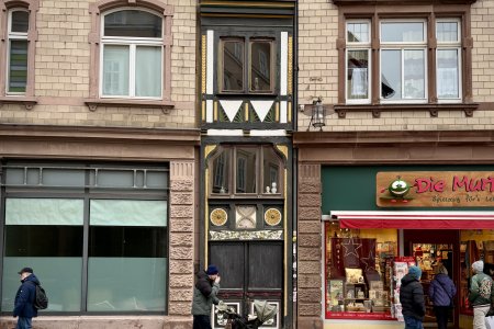 Het smalste huis van Eisenach