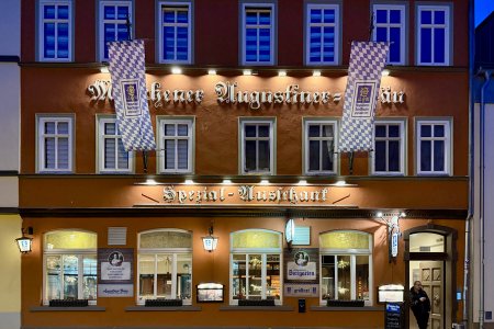 Een filiaal van Augustiner Brau uit Munchen