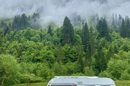 Meestal staan we bijna alleen op camping Vorderboden