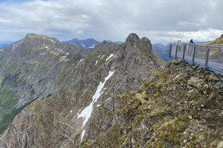 De Noordkant van de Nebelhorn