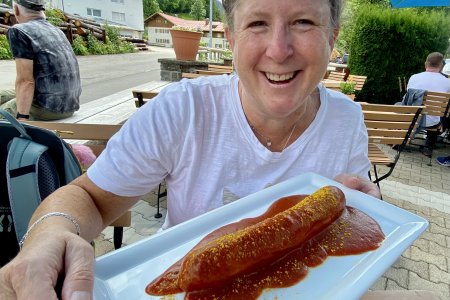 Het moest er een keer van komen, een heerlijke curryworst