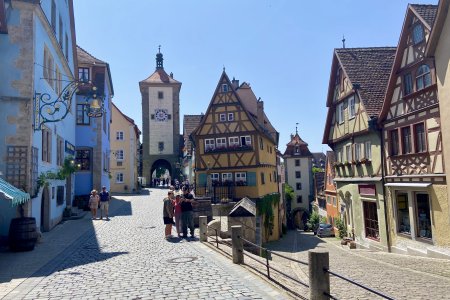 Het meest gefotografeerde pleintje in Rothenburg