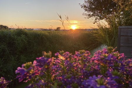 Zonsondergang in Noordwijk