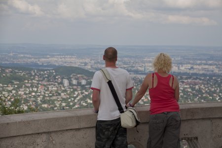 Het hoogste punt van Boedapest, 526 meter
