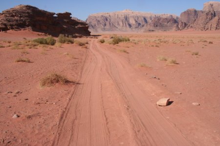 Het doet een beetje denken aan Monument Valley