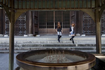 Wierrook voor de Nanzenji tempel