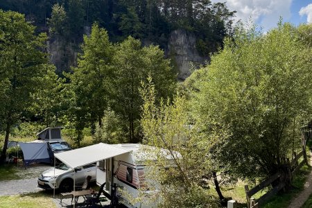 De Pep op camping Bärenschlucht