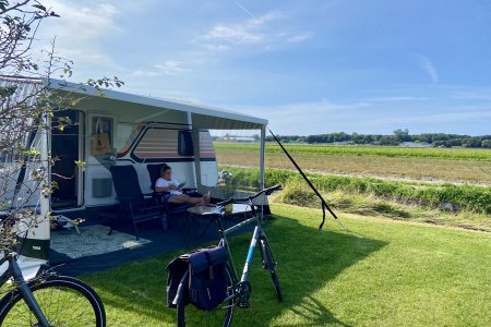 Ons plekje voor 2 weken op camping &#039;Op hoop van zegen&#039;