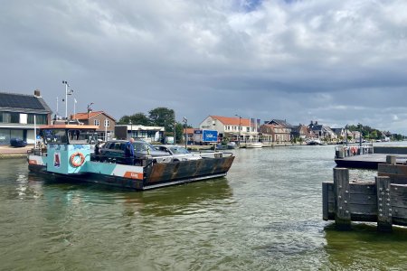 Het pontje naar Kaag Eiland