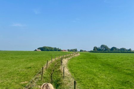 Wandelend van Slenaken naar de de camping