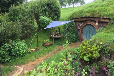 Een Hobbit hol op 60% van mensen grootte