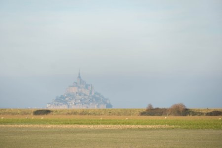 Alles is hier vlak, behalve Le Mont-Saint-Michel