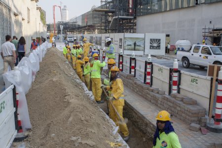 Ondanks de crisis word er behoorlijk gebouwd in Dubai
