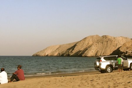 Strand nabij Muscat