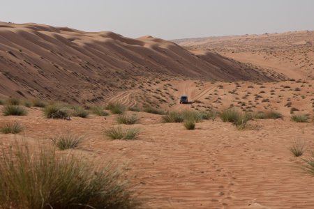 Een goede &#039;weg&#039; door Wahiba Sands