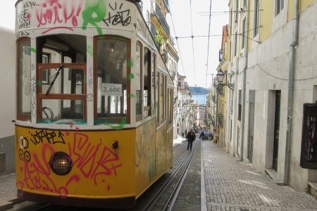 Kabeltram, Lissabon