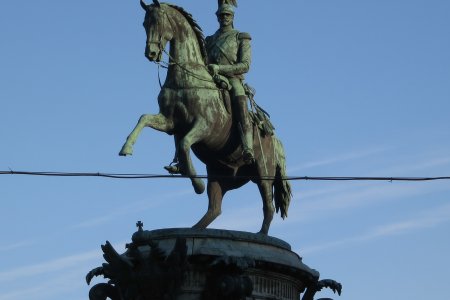 Standbeeld van Ruiter op paard