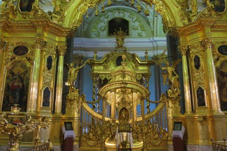 Interieur Peter en Paul Kathedraal