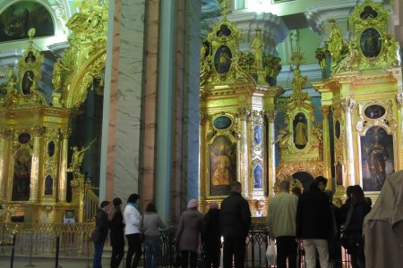 Interieur Peter en Paul Kathedraal