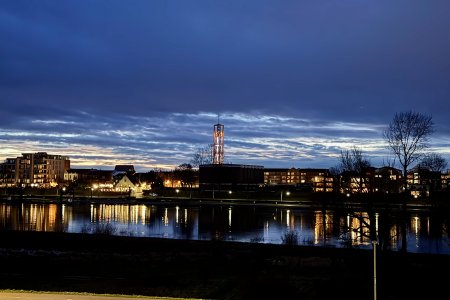 Uitzicht over Blerick en de Maas