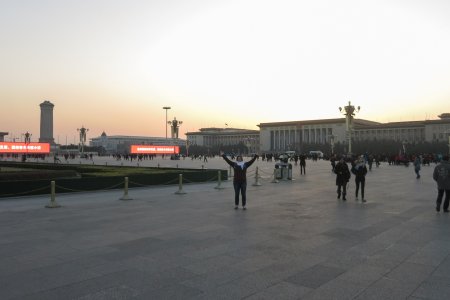 Het plein van de hemelse vrede is het grootste plein ter wereld