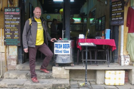 Bia Hoi, het goedkoopste bier ooit, deze was 17 cent