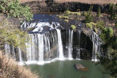 Een van de 6 watervallen van vandaag