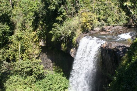 En weer een waterval, we werden er flauw van