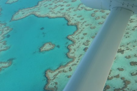 Heart shaped reef, Great Barrier Reef