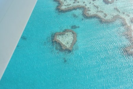 Heart shaped reef, Great Barrier Reef